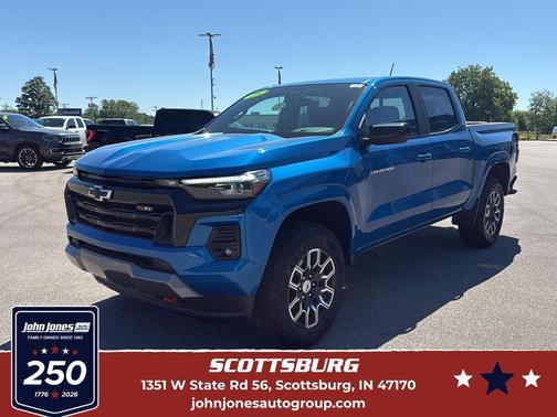 Glacier Blue Metallic 2023 Chevrolet Colorado Z71