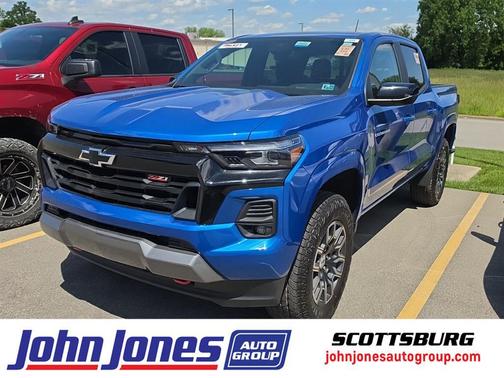 Glacier Blue Metallic 2023 Chevrolet Colorado Z71