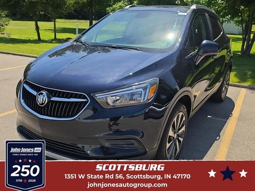 Dark Moon Blue Metallic 2022 Buick Encore Preferred