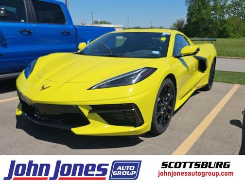 Accelerate Yellow Metallic 2024 Chevrolet Corvette Stingray w/1LT