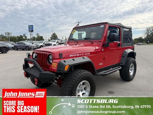 Flame Red 2006 Jeep Wrangler Rubicon