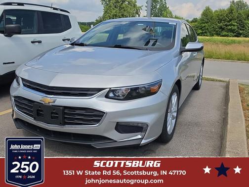 Silver Ice Metallic 2018 Chevrolet Malibu LT