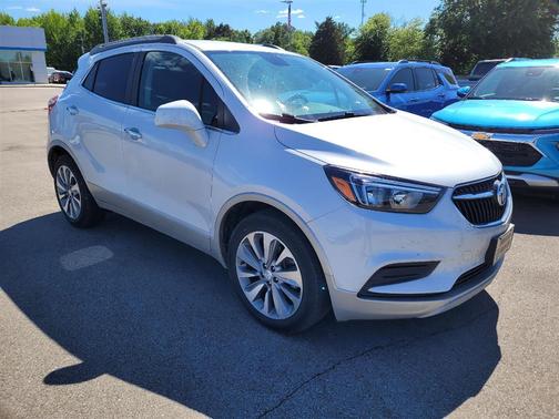 White Frost Tricoat 2020 Buick Encore Preferred