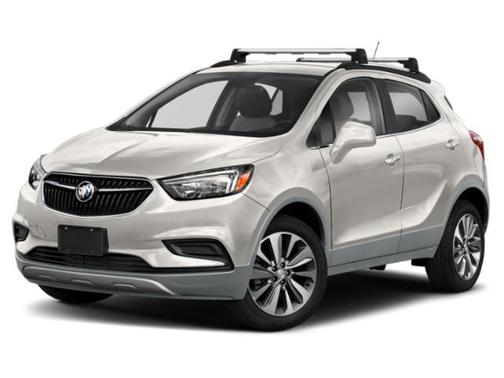 White Frost Tricoat 2020 Buick Encore Preferred