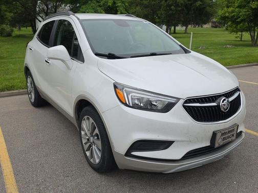 White Frost Tricoat 2020 Buick Encore Preferred