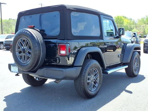 Black Clearcoat 2024 Jeep Wrangler Sport S