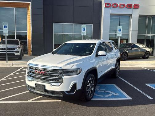 Summit White 2021 GMC Acadia FWD SLE