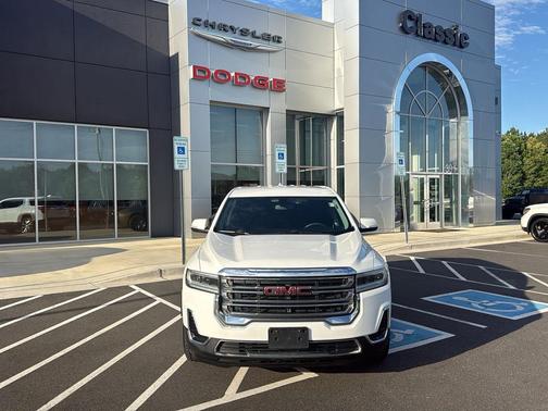 Summit White 2021 GMC Acadia FWD SLE