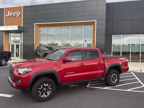 Barcelona Red Metallic 2022 Toyota Tacoma TRD Off Road