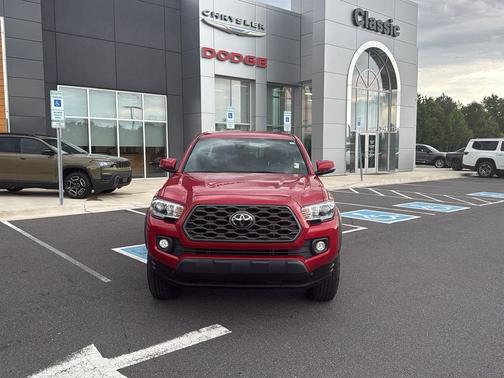 Barcelona Red Metallic 2022 Toyota Tacoma TRD Off Road