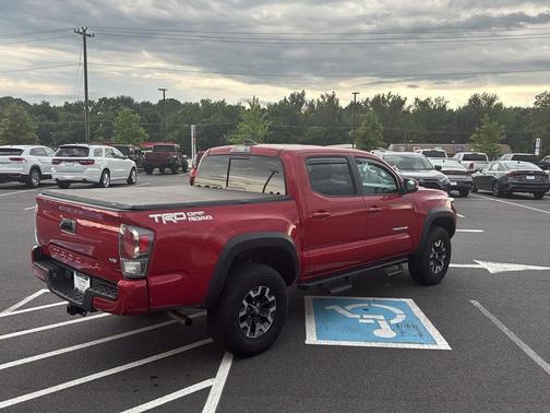 Barcelona Red Metallic 2022 Toyota Tacoma TRD Off Road