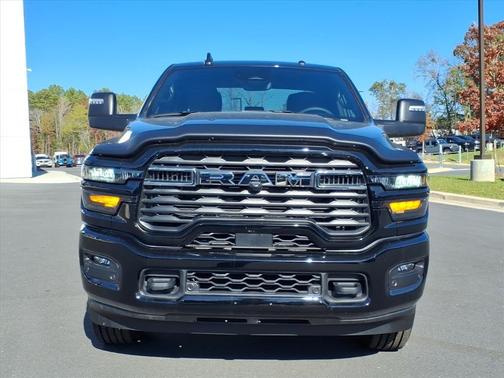 Diamond Black Crystal Pearlcoat 2025 RAM 2500 Big Horn Crew Cab 4x4 6'4' Box