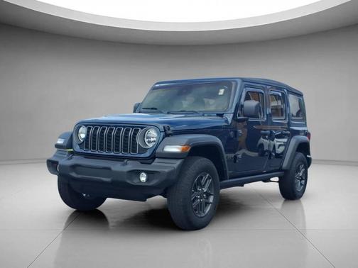 Fathom Blue Pearlcoat 2025 Jeep Wrangler Sport S