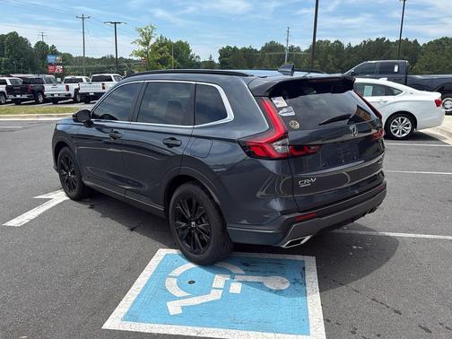 GRAY 2025 Honda CR-V Hybrid Sport Touring AWD