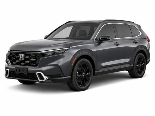 GRAY 2025 Honda CR-V Hybrid Sport Touring AWD