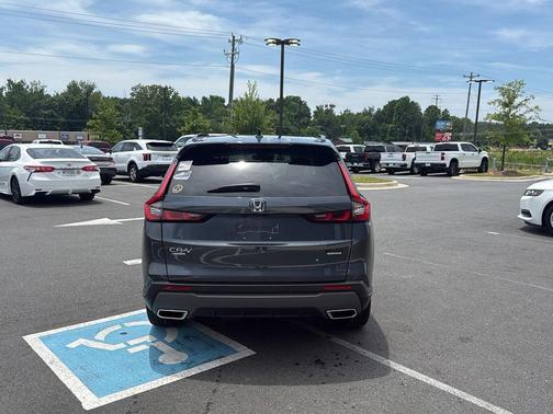 GRAY 2025 Honda CR-V Hybrid Sport Touring AWD