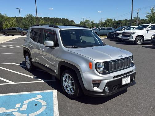Glacier Metallic Clearcoat 2019 Jeep Renegade Latitude