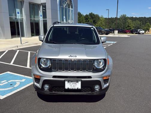 Glacier Metallic Clearcoat 2019 Jeep Renegade Latitude