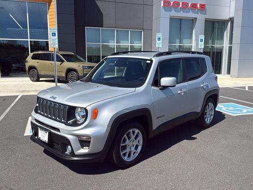 Glacier Metallic Clearcoat 2019 Jeep Renegade Latitude