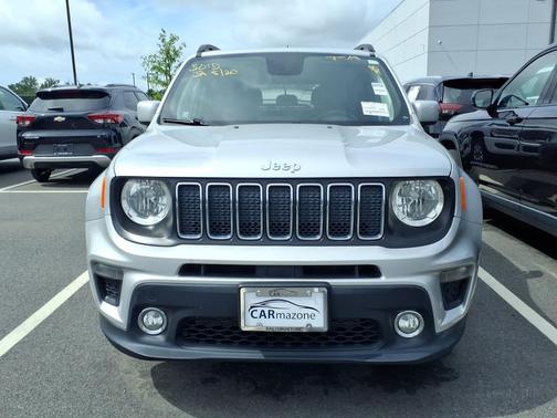 Glacier Metallic Clearcoat 2019 Jeep Renegade Latitude