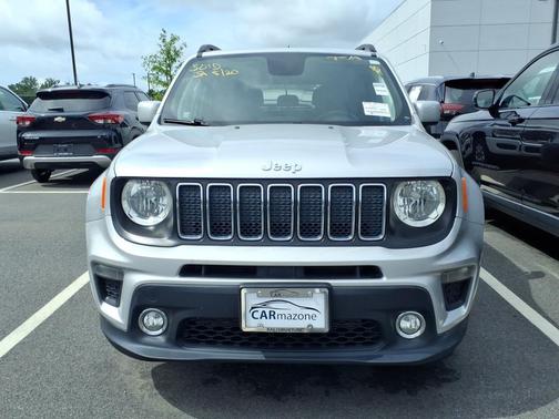 Glacier Metallic Clearcoat 2019 Jeep Renegade Latitude