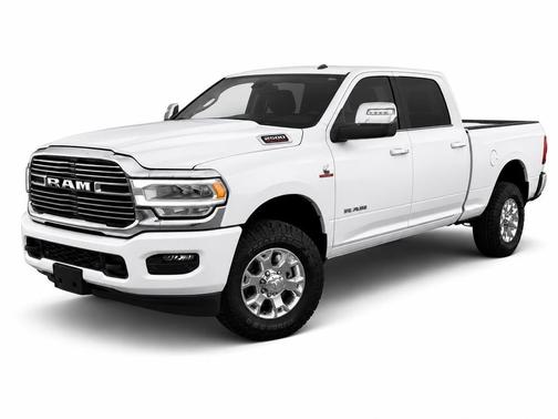 Bright White Clearcoat 2024 RAM 2500 Laramie Crew Cab 4x4 6'4' Box