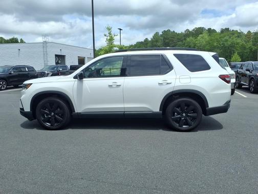 Platinum White Pearl 2025 Honda Pilot Black Edition