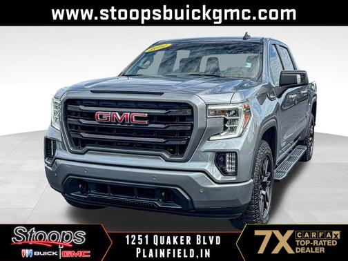 Satin Steel Metallic 2022 GMC Sierra 1500 Elevation