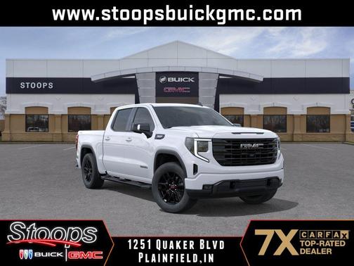 Summit White 2026 GMC Sierra 1500 Elevation