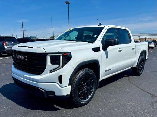 Summit White 2024 GMC Sierra 1500 Elevation