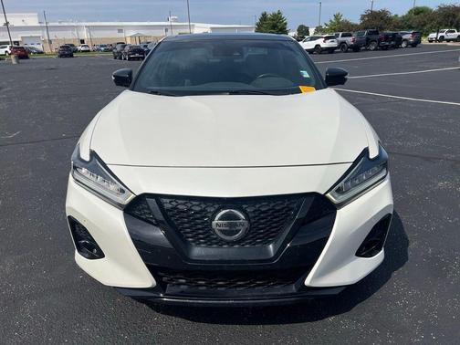 Pearl White 2021 Nissan Maxima 3.5 SR