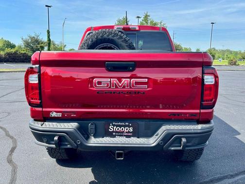 Volcanic Red Tintcoat 2024 GMC Canyon AT4X