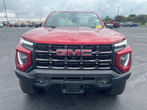 Volcanic Red Tintcoat 2024 GMC Canyon AT4X