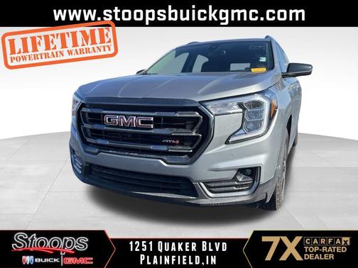 Sterling Metallic 2024 GMC Terrain AWD AT4