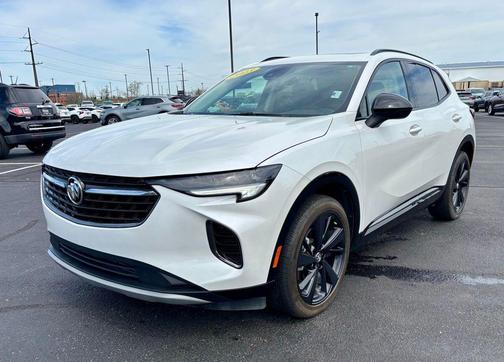 White Frost Tricoat 2023 Buick Envision Essence AWD