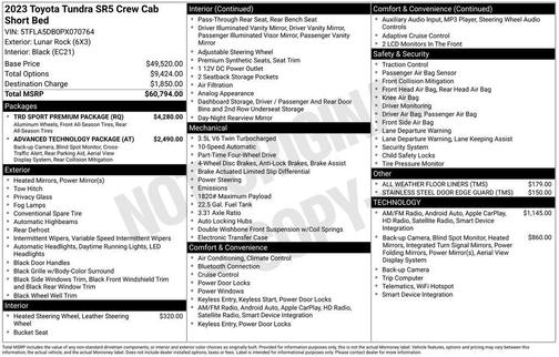 2023 Toyota Tundra SR5
