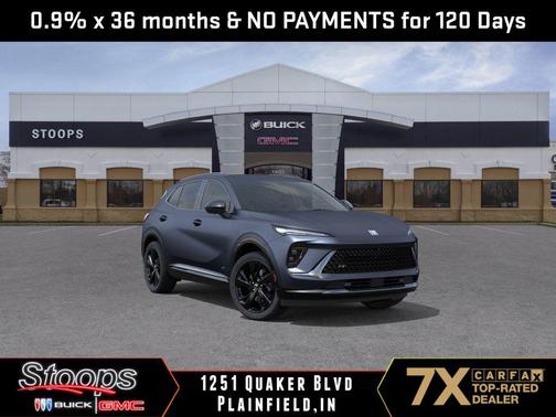 Quartz Blue Metallic 2026 Buick Envision Sport Touring AWD