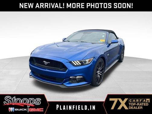 Lightning Blue Metallic 2017 Ford Mustang GT Premium