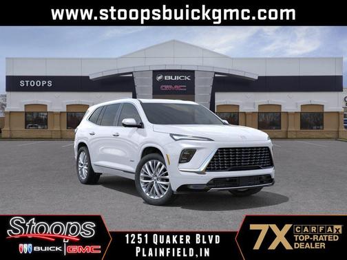 iridescent white tricoat 2026 Buick Enclave Avenir FWD