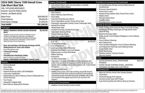 2024 GMC Sierra 1500 Denali