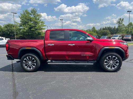 Volcanic Red Tintcoat 2023 GMC Canyon Denali