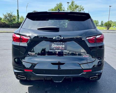 Black 2022 Chevrolet Blazer RS
