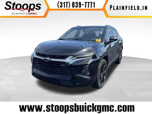 Black 2022 Chevrolet Blazer RS
