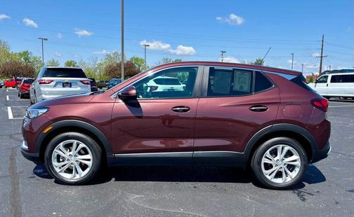 Rosewood Metallic 2023 Buick Encore GX Preferred