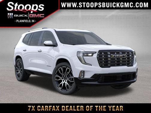 Glacier White Tricoat 2027 GMC Acadia Denali