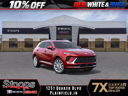 Brilliant Red 2026 Buick Envision Avenir AWD