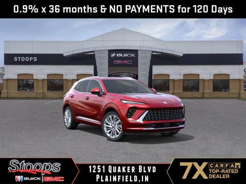 Brilliant Red 2026 Buick Envision Avenir AWD