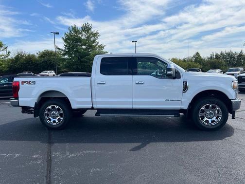 Star White Metallic Tri-Coat 2021 Ford F-250 Lariat