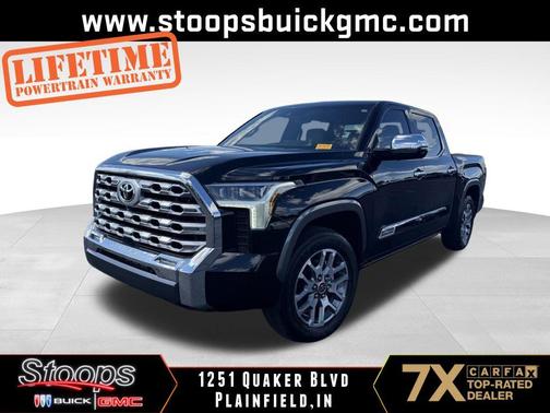 Midnight Black Metallic 2022 Toyota Tundra 1794 Edition