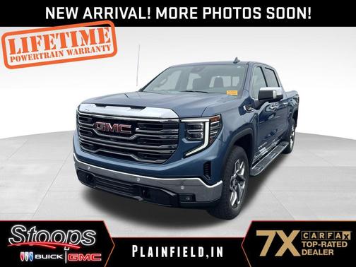 Downpour Metallic 2024 GMC Sierra 1500 SLT